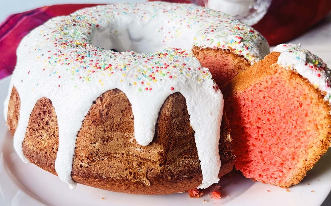Ciaramicola : gâteau de Pâques italien traditionnel de Pérouse