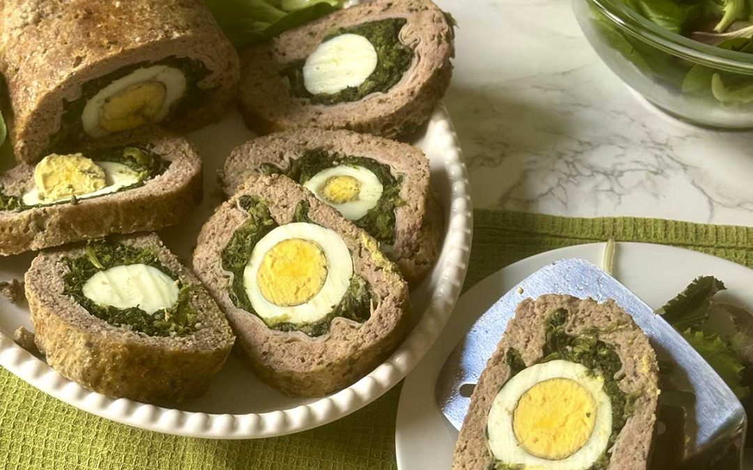 Pain de viande aux œufs durs