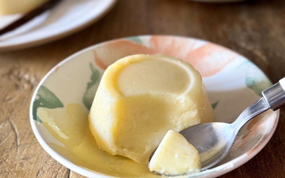 Budino alla Vaniglia (pudding italien à la vanille)
