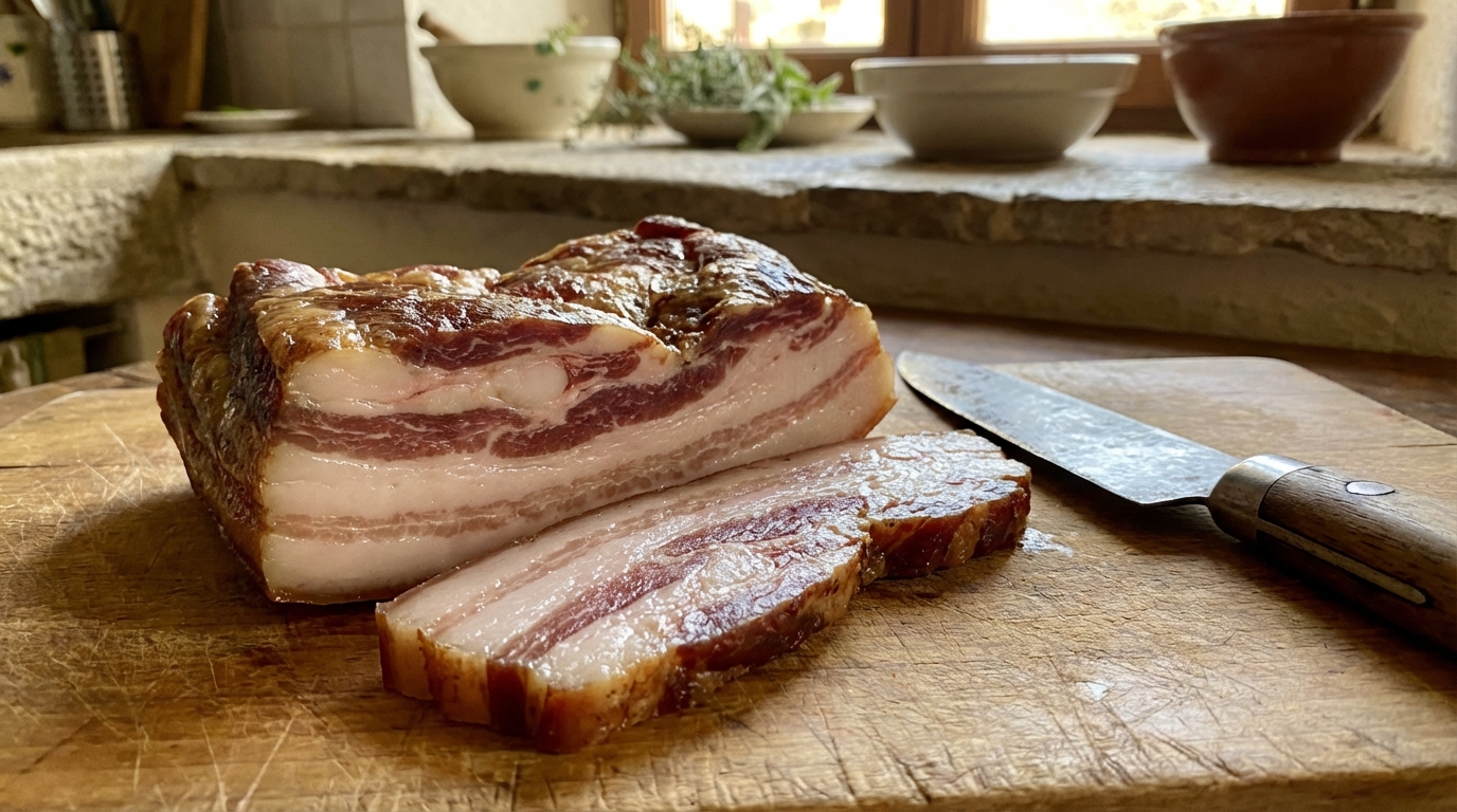 Bulagna corse ou joue de porc fumée