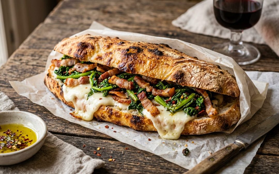 Le panuozzo de Gragnano, l’authentique sandwich italien