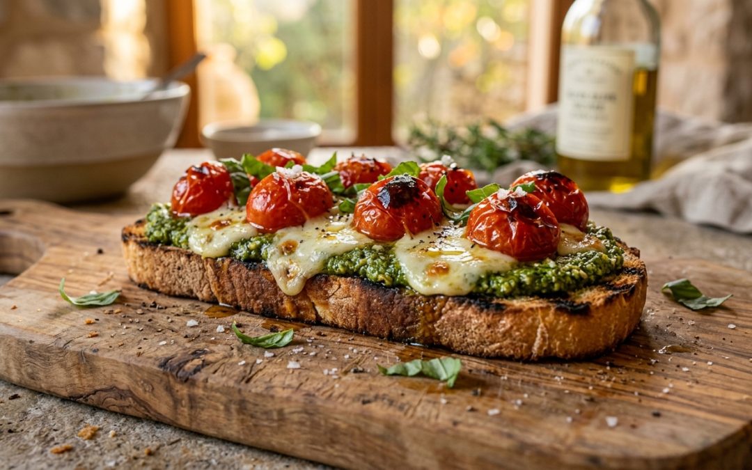 Réussir la Bruschetta au Pesto : L’Art du Croquant Italien