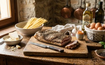 Guanciale et Pancetta : Les Secrets des Véritables Lardons Italiens