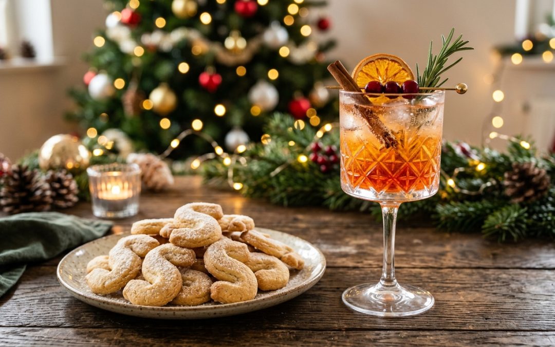 Spritz de Noël : Recette du Cocktail et des Biscuits Traditionnels