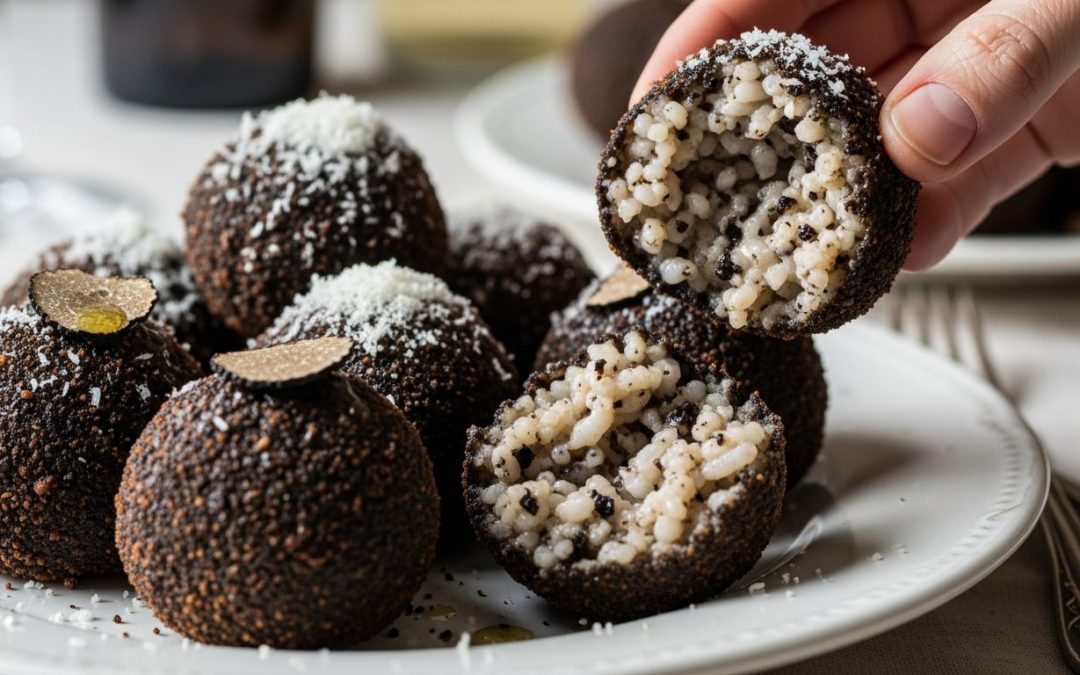 Arancini al tartufo : guide du chef pour réussir