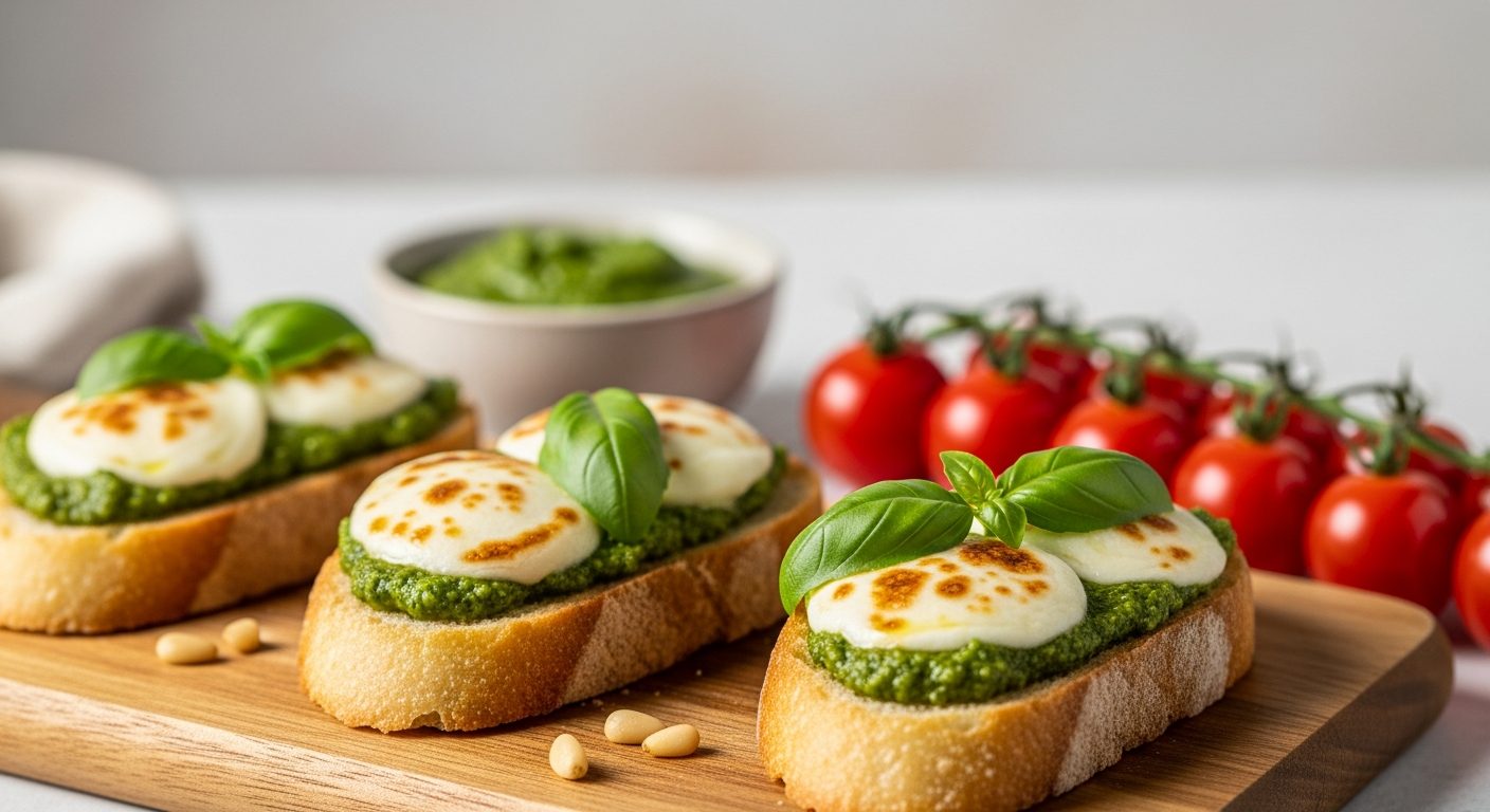 bruschetta-pesto-mozza_cover La bruschetta pesto mozza parfaite : le secret de l'oncle pour des tartines croustillantes