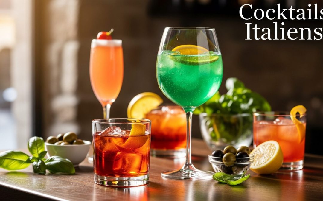 Du Negroni au Bellini : mes recettes de cocktails italiens authentiques
