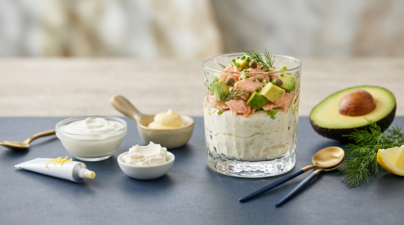 Schéma alternatives fromagères mascarpone allégé ratios