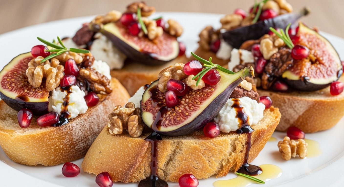 Bruschetta d'hiver : la recette des tartines chaudes réconfortantes