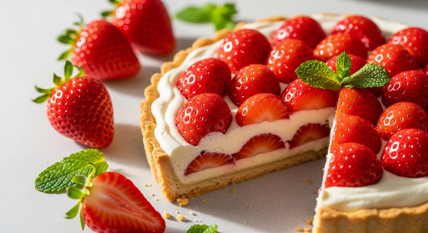 Comparaison pâte sablée brisée sablé breton pour tarte fraise mascarpone