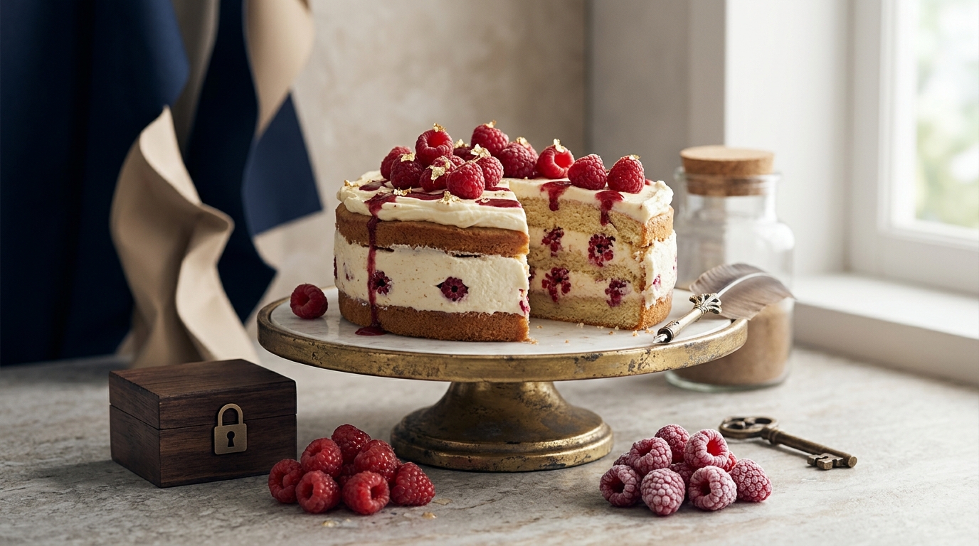 Comparatif framboises fraîches ou surgelées pour gâteau mascarpone
