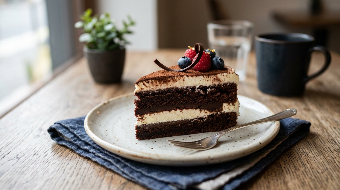 Gâteau chocolat mascarpone : la recette fondante sans beurre