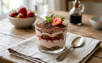 Tiramisu fraise mascarpone : la recette inratable aux proportions exactes