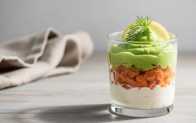 Verrine mascarpone saumon-avocat : la recette inratable de Michel