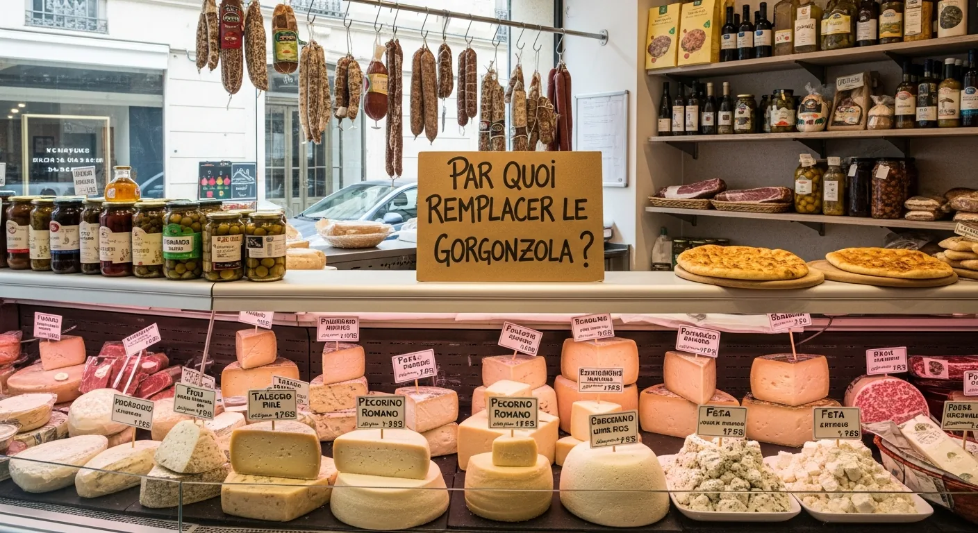 Par quoi remplacer le gorgonzola : le guide du chef italien