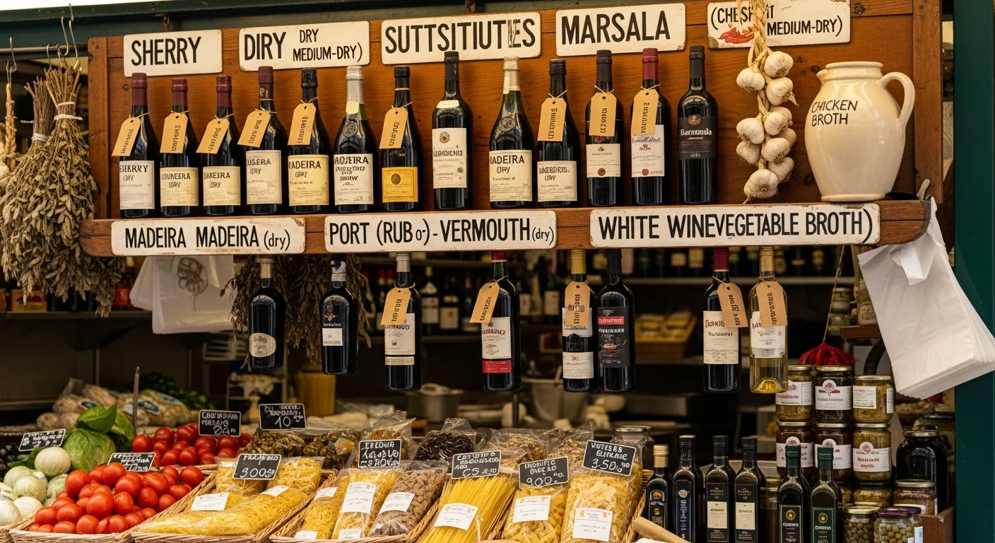 Par quoi remplacer le marsala : 8 alternatives précises pour tiramisu et sauces