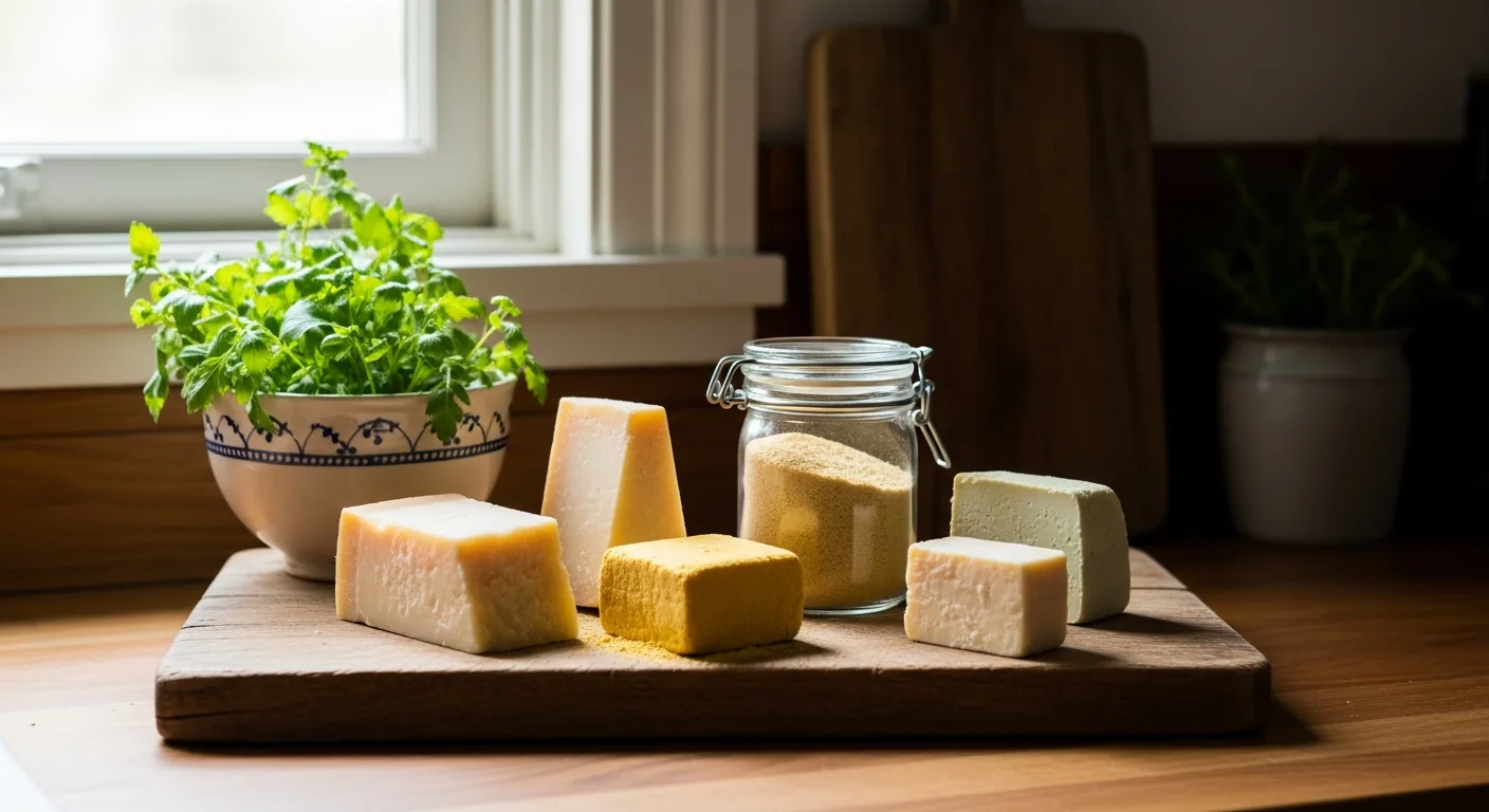 Par quoi remplacer le parmesan : fromages AOP italiens et alternatives végétales