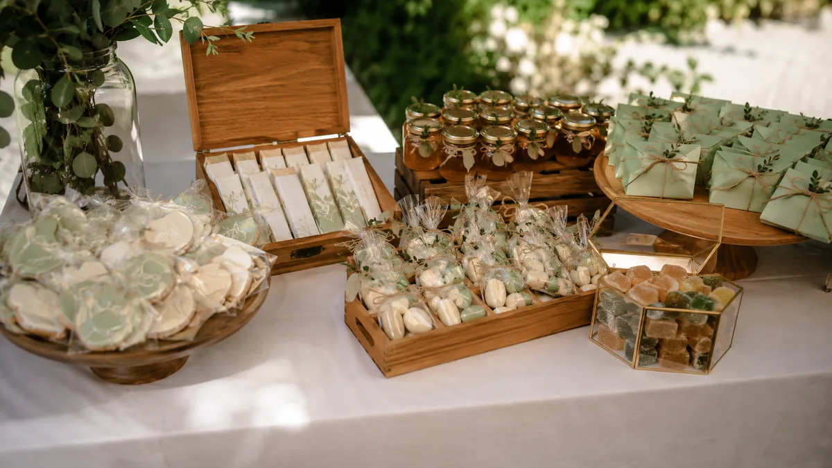 Alternatives gourmandes aux dragées pour cadeaux de mariage