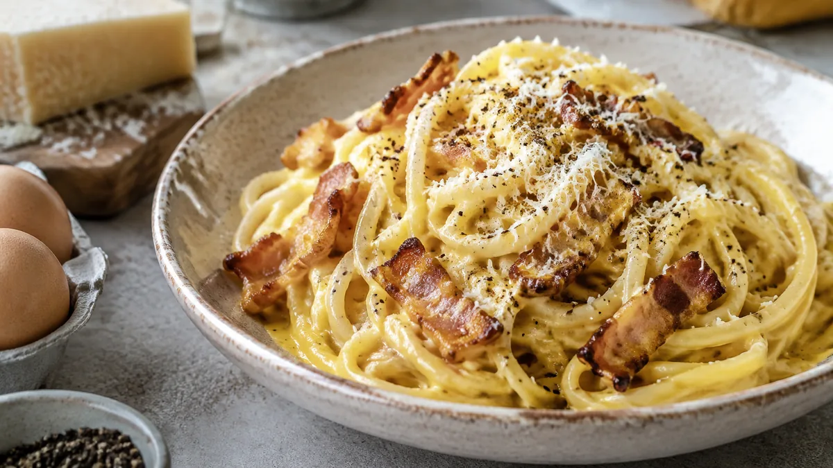 Comparatif visuel pancetta guanciale et lardons