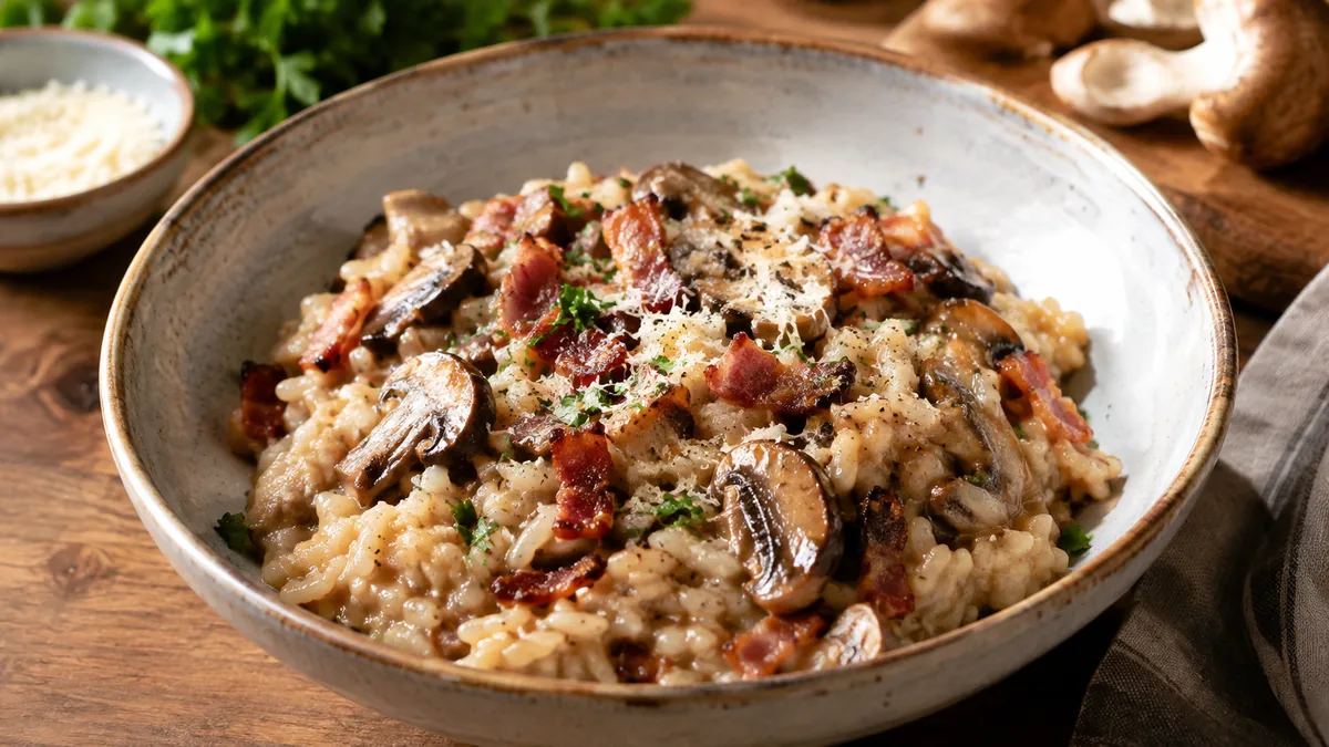 Comparatif visuel entre riz Carnaroli et Arborio