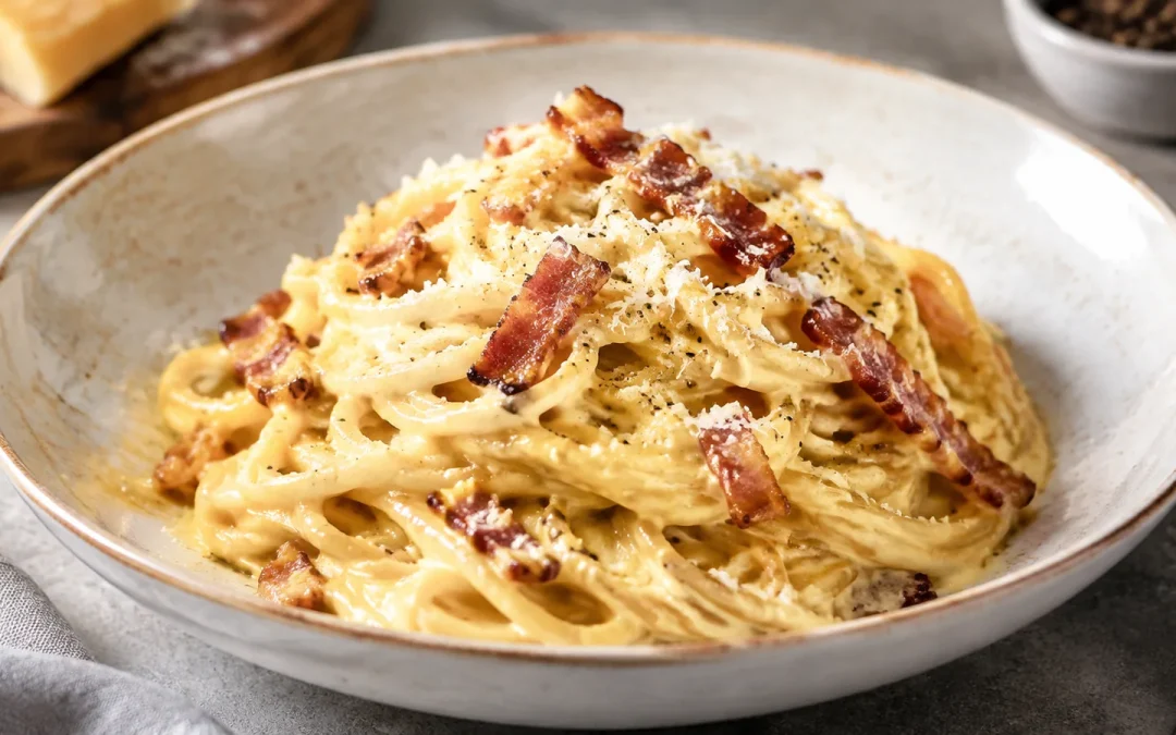Pancetta carbonara : la recette italienne crémeuse sans crème