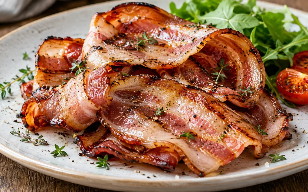 Pancetta grillée : recette croustillante à la poêle ou au four