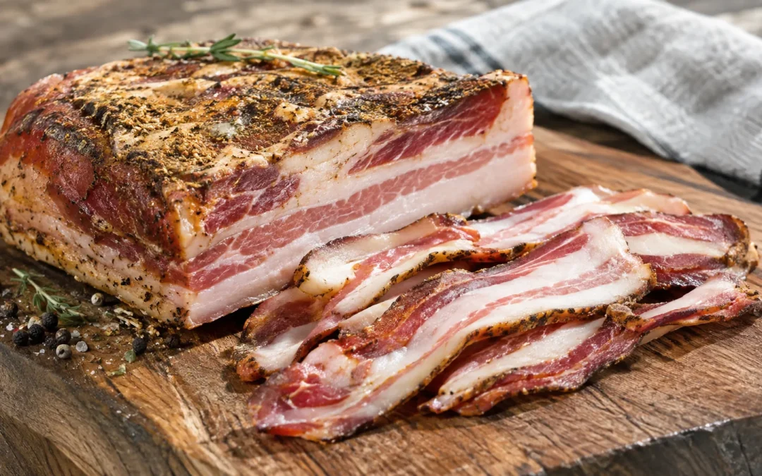 Pancetta : origine, différences, cuisson et recettes italiennes